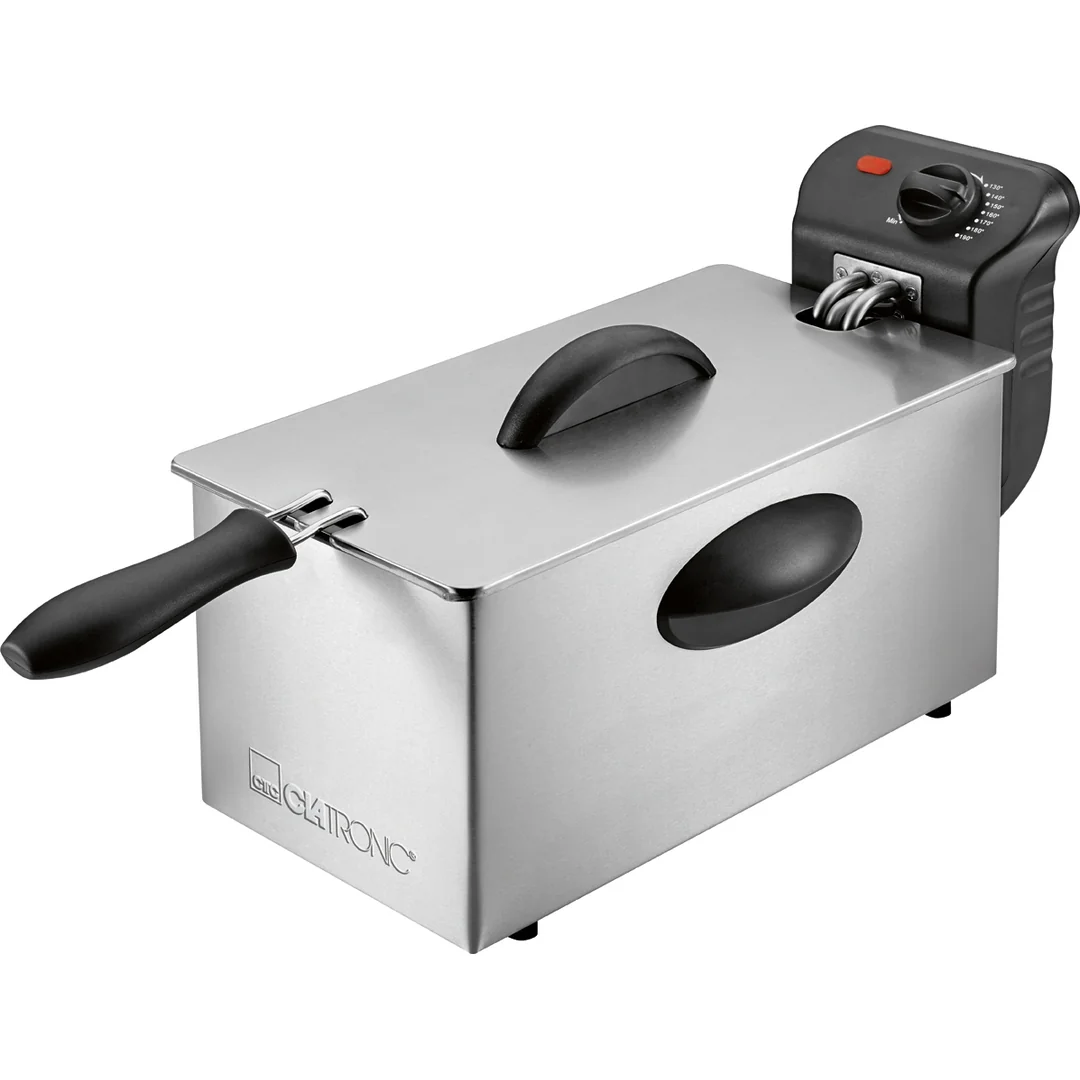 Clatronic FR 3586 nerezová fritéza 3 l, 2000 W