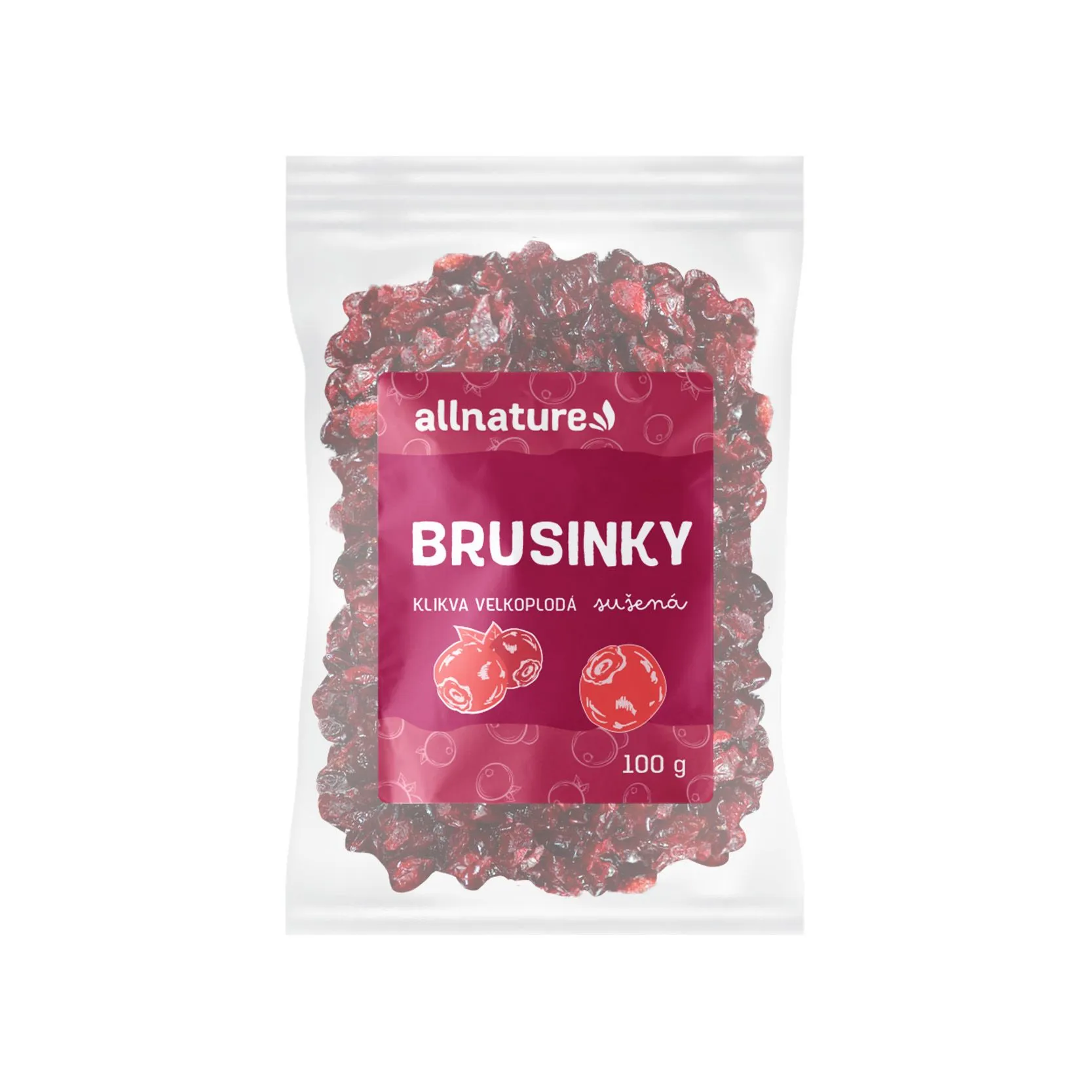 Allnature Brusnica (Kľučka) Sušená 100g 1×100g