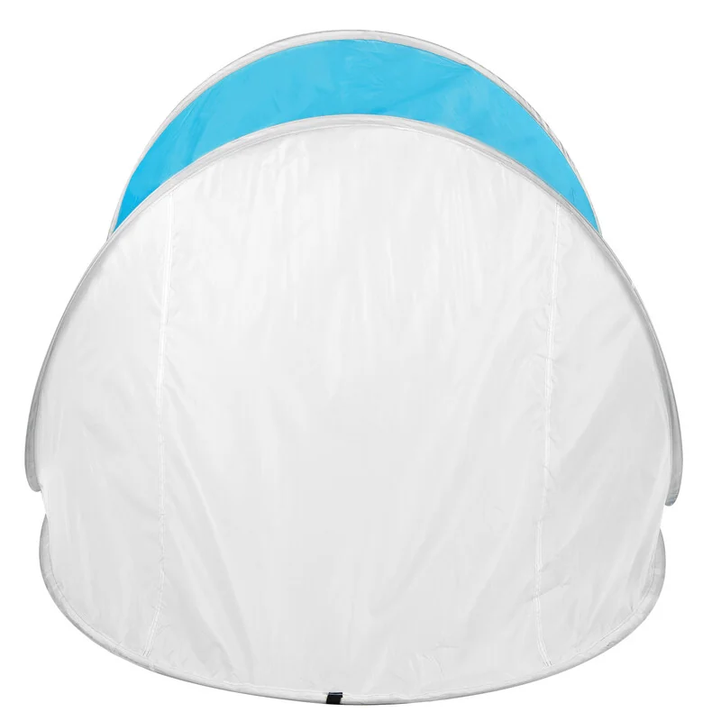 SPOKEY - NIMBUS Samorozkladací outdoorový paraván bielo-modrý