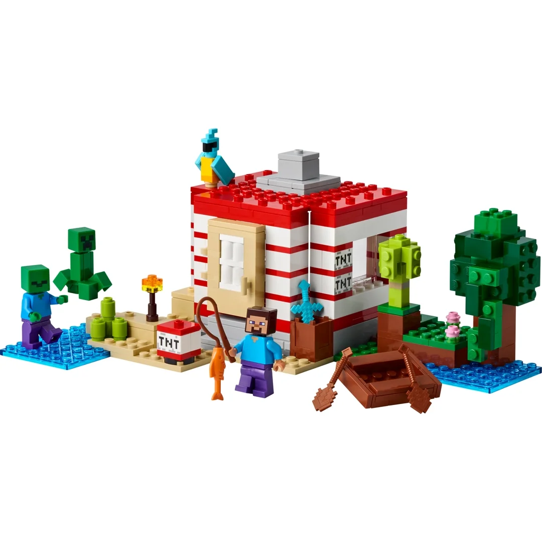 LEGO® Minecraft® 21275 TNT dom v džungli