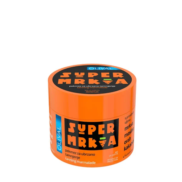 Olival Super mrkva marmeláda na opaľovanie 1×100 ml, marmeláda na opaľovanie
