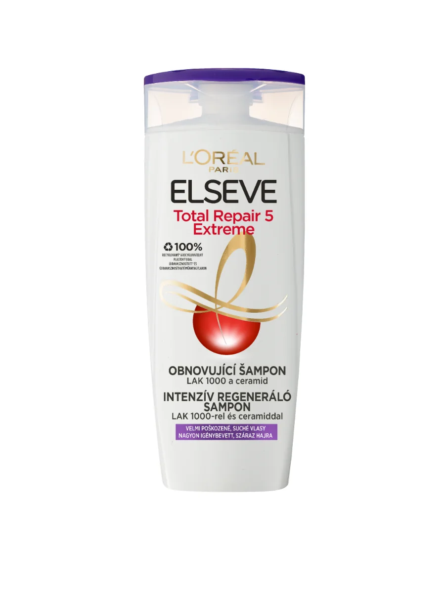 ELSÉVE ŠAMPÓN TOTAL REPAIR EXTREME 1×250 ml, obnovujúci šampón
