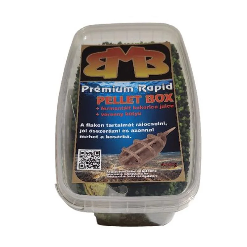 BUKI MIX Premium Rapid Pellet Box 2mm / 400g Halibut- mušľa