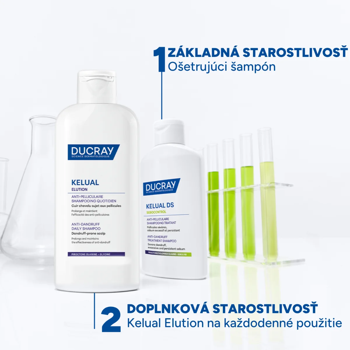 DUCRAY KELUAL DS SEBOCONTROL Šampón 100 ml
