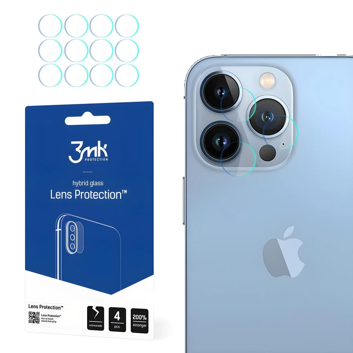 Sklo na kameru 3mk pre iPhone 13 Pro