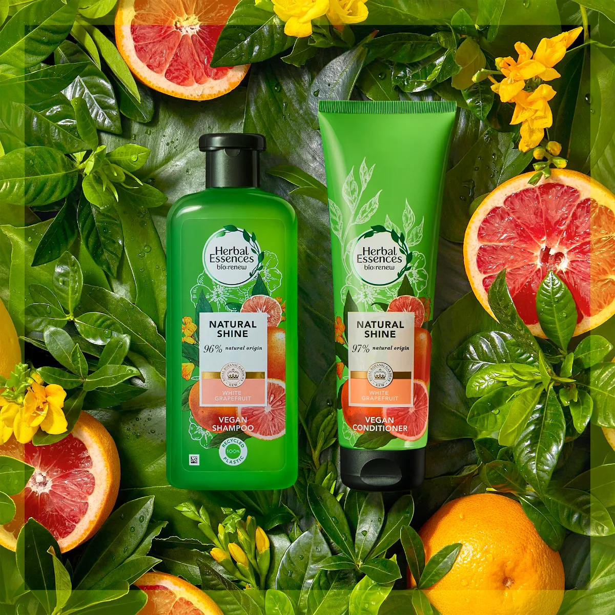 Herbal Essences White Grapefruit, Šampón Na Dodanie Lesku, Na Matné Vlasy 1×400ml, šampón na vlasy