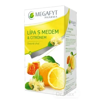 MEGAFYT Lipa s medom & citrónom 20×2 g, čaj