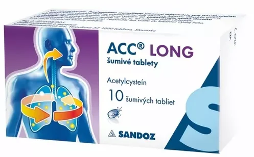ACC Long 600 mg, 10 šumivých tabliet 1x10 tbl