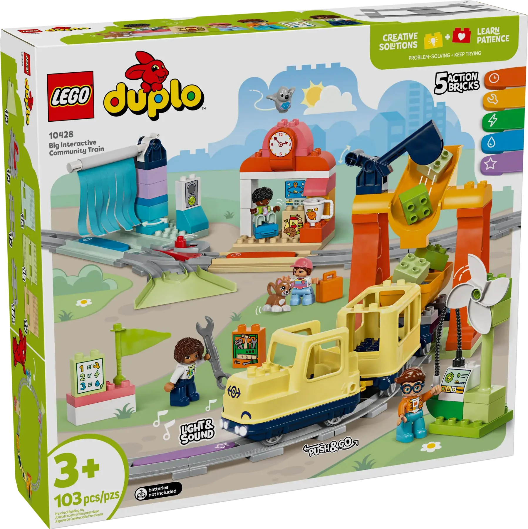 LEGO Veľký interaktívny komunitný vláčik 10428