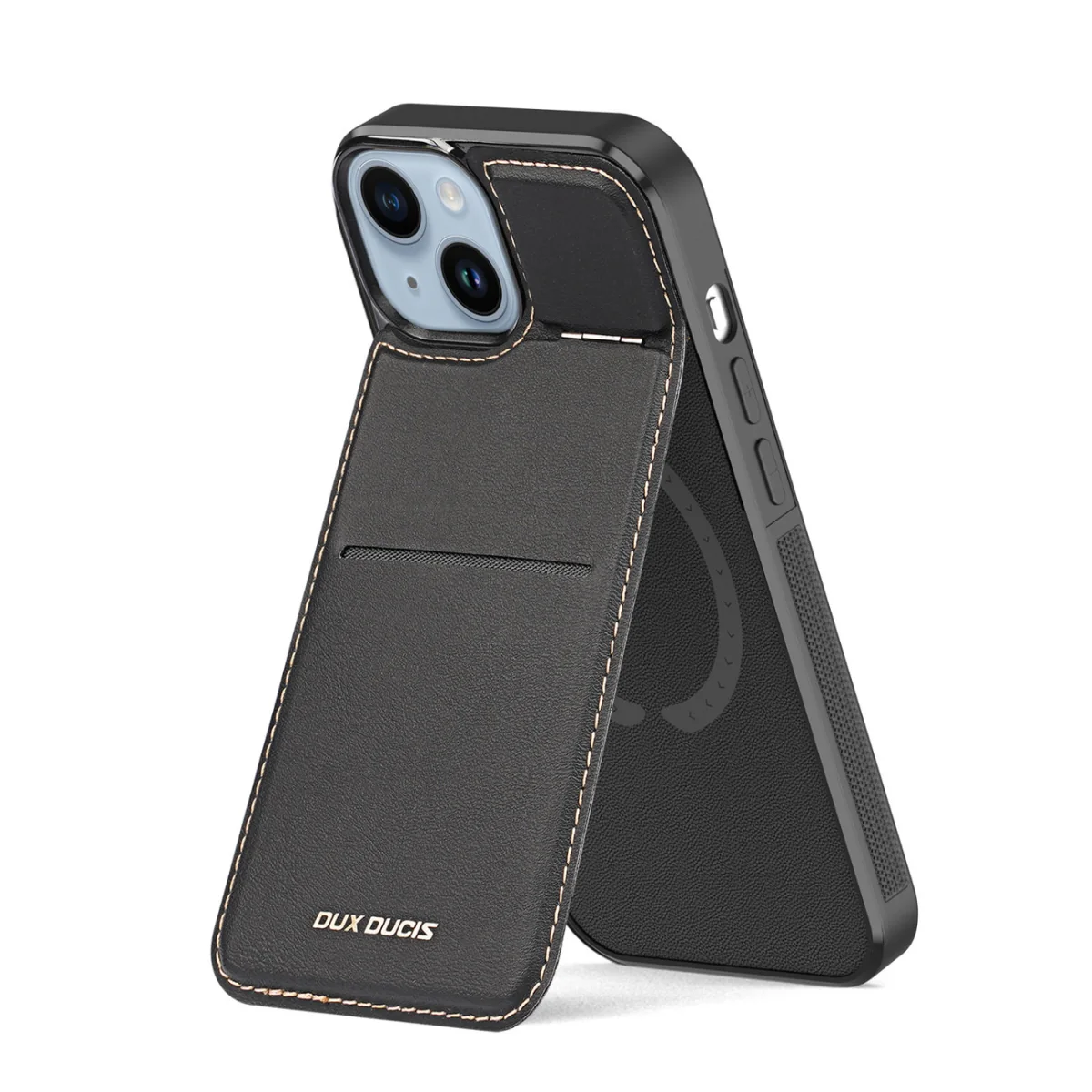 Dux Ducis Rafi MagSafe kryt na iPhone 15 Plus, čierny