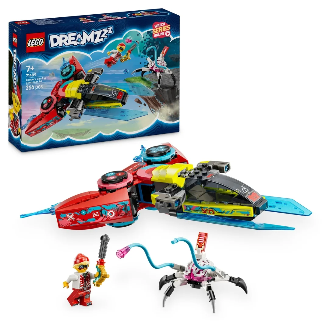 LEGO® DREAMZzz™ 71489 Cooperovo lietadlo v podobe herného ovládača