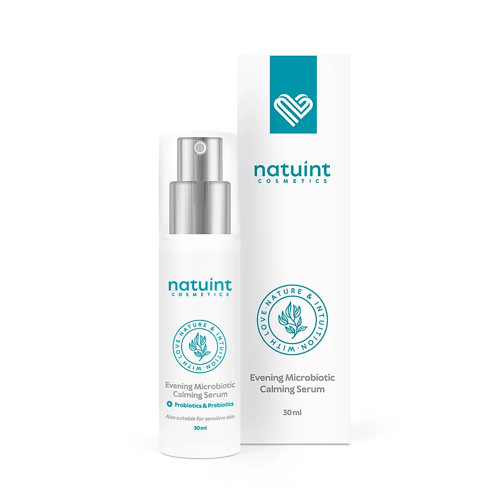 Natuint cosmetics - Nočné mikrobiotické sérum Upokojujúce Evening Microbiotic Calming Serum
