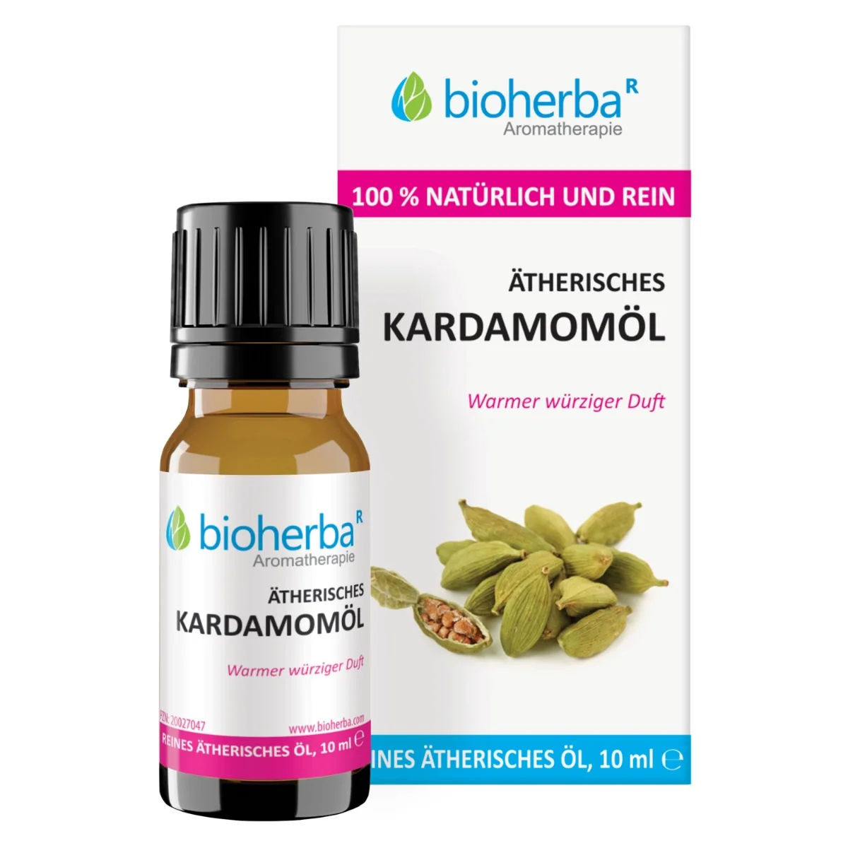 Esenciálny olej kardamóm – 10 ml – Bioherba