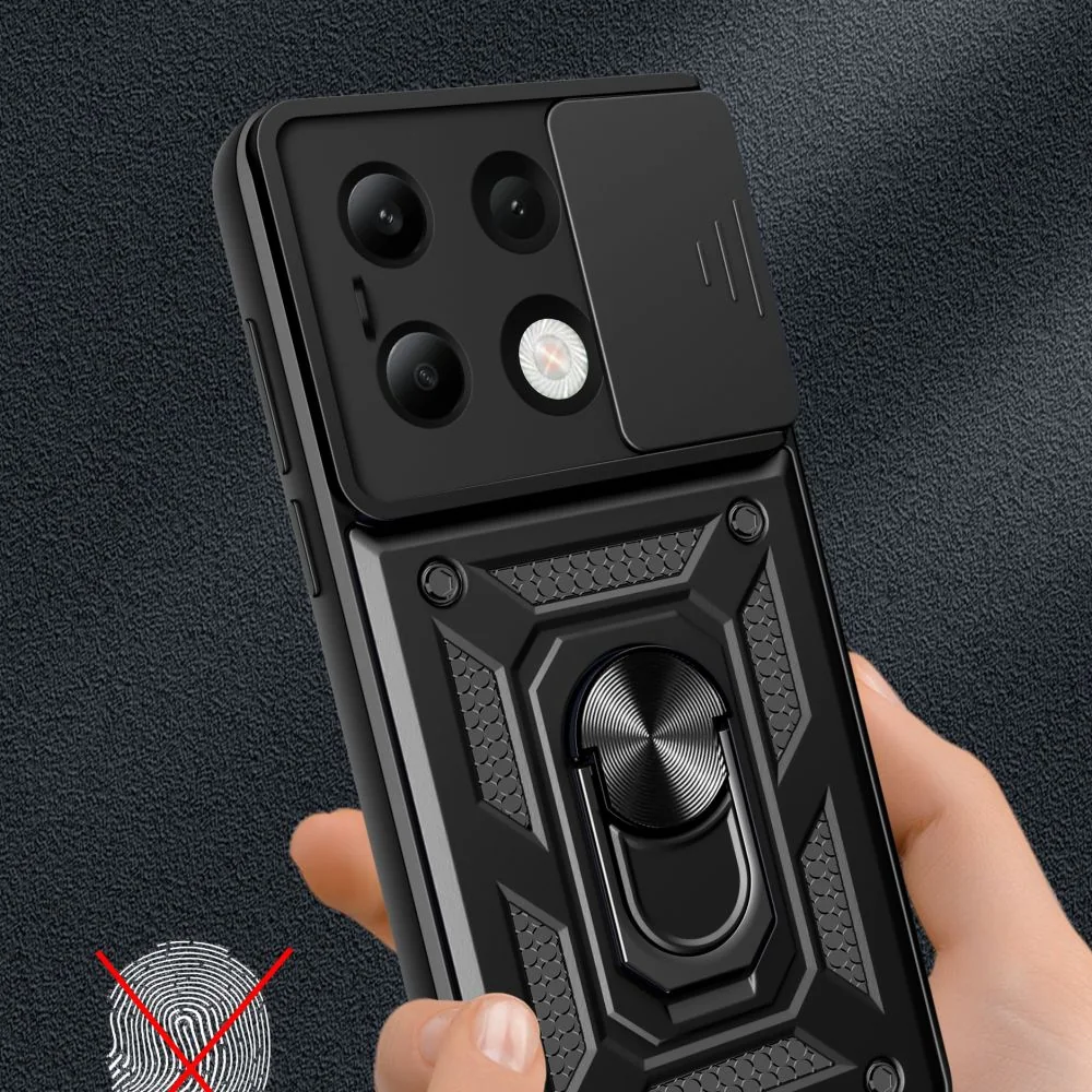 Tech-Protect Camshield kryt na Xiaomi Redmi Note 13 4G čierny