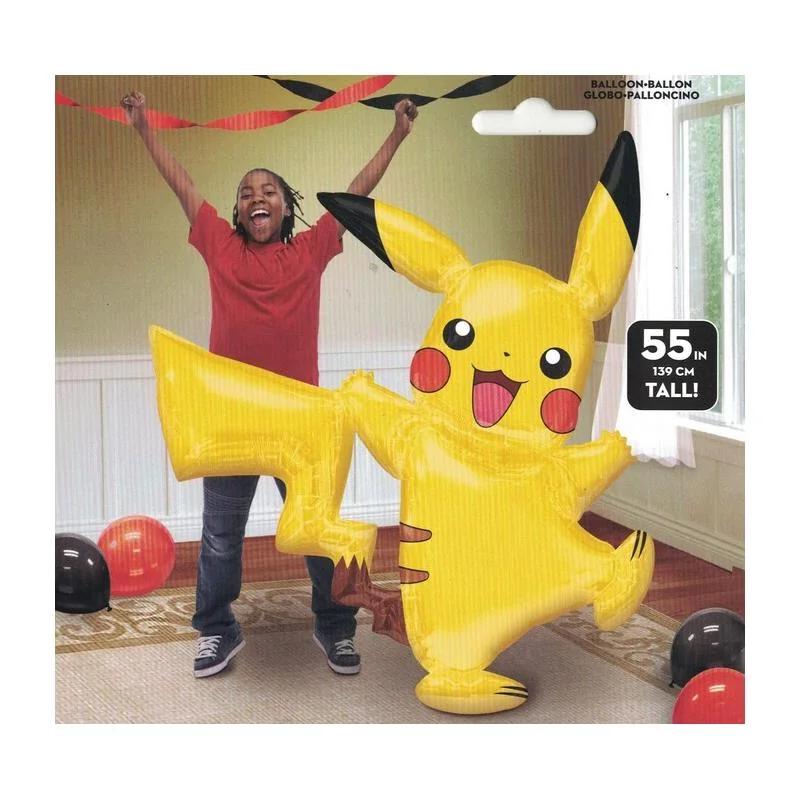 Amscan Airwalker Pokemon Pikachu 132x139cm