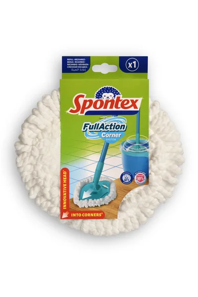 Spontex Full Action Corner System náhrada 1×1 ks, náhrada na mop