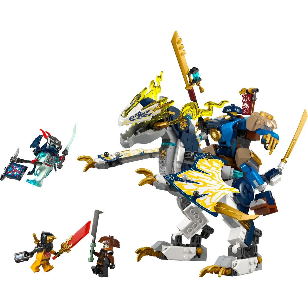 LEGO® NINJAGO® 71843 Rogue a robotický dračí jazdec