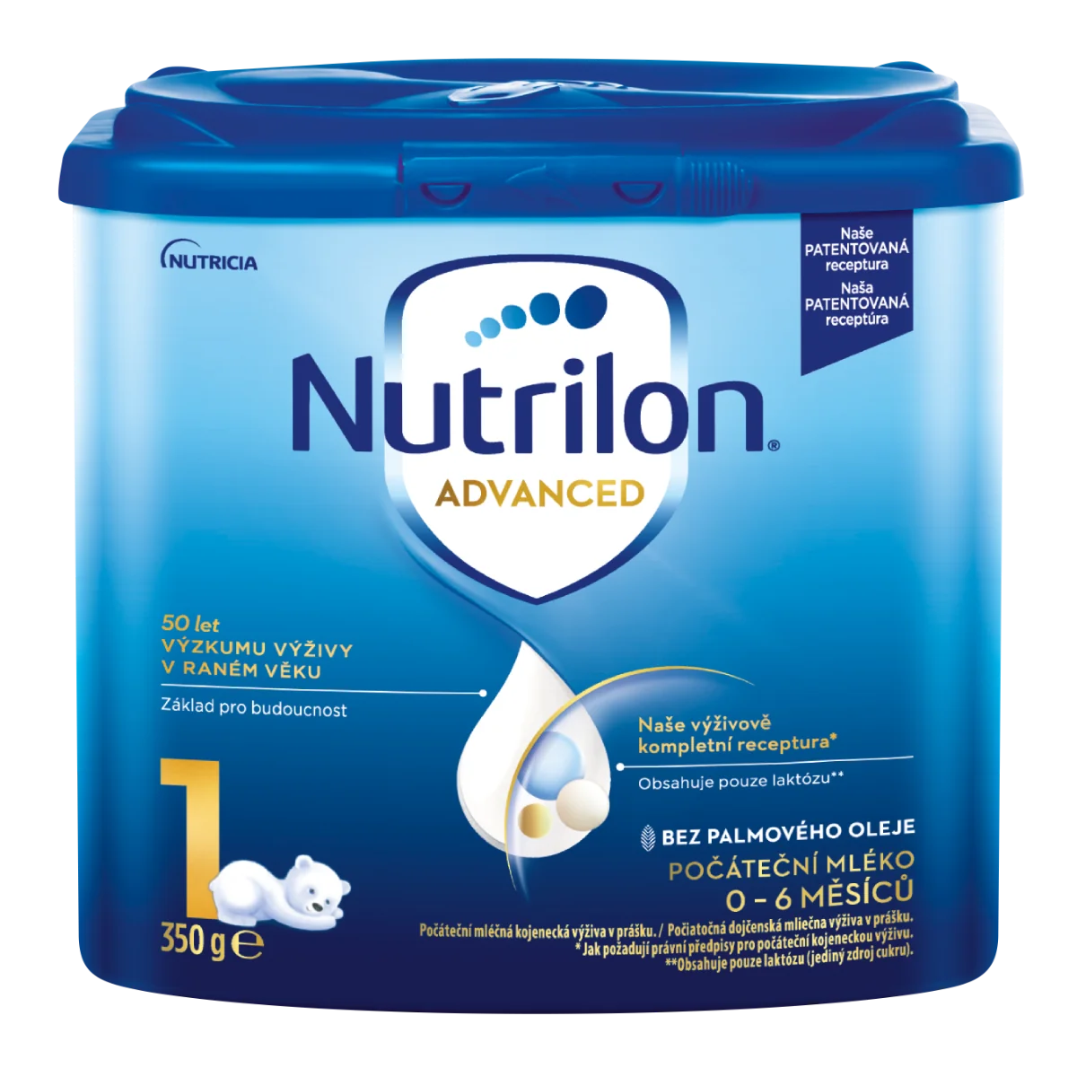Nutrilon Advanced 1 1×350 g, dojčenská mliečna výživa