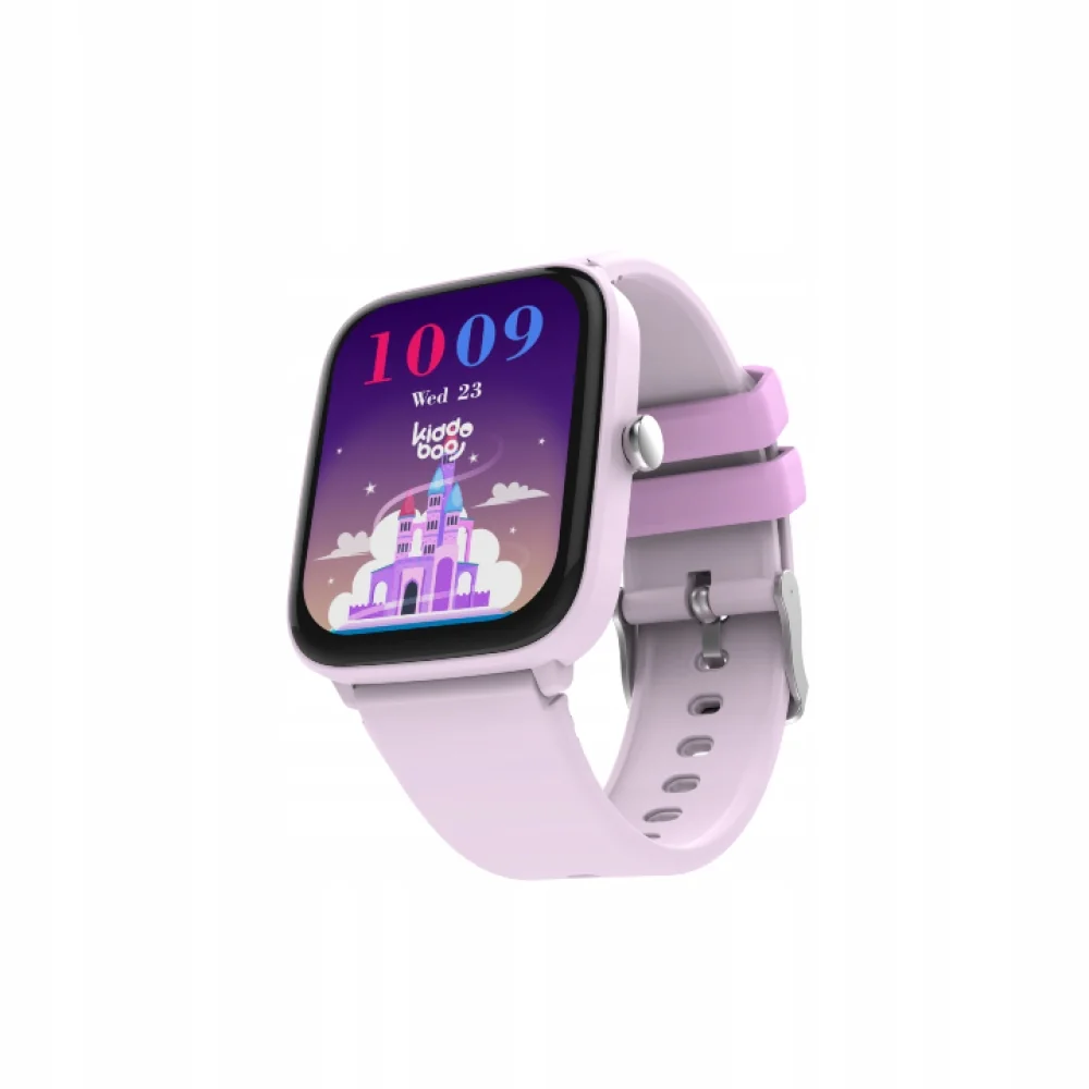Kiddoboo Detské smart hodinky Lilac