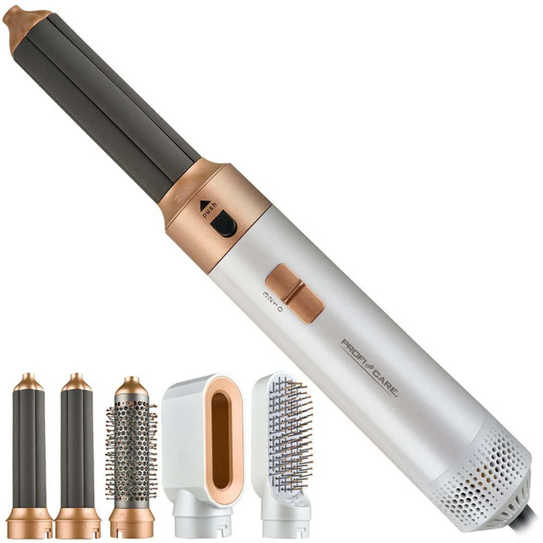ProfiCare HAS 3132 G multifunkčná kulma/styler 4v1 1000 W biela/zlatá