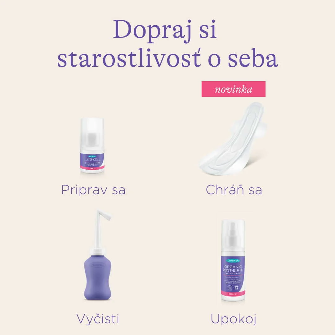 Lansinoh Extra savé popôrodné vložky L 10 ks