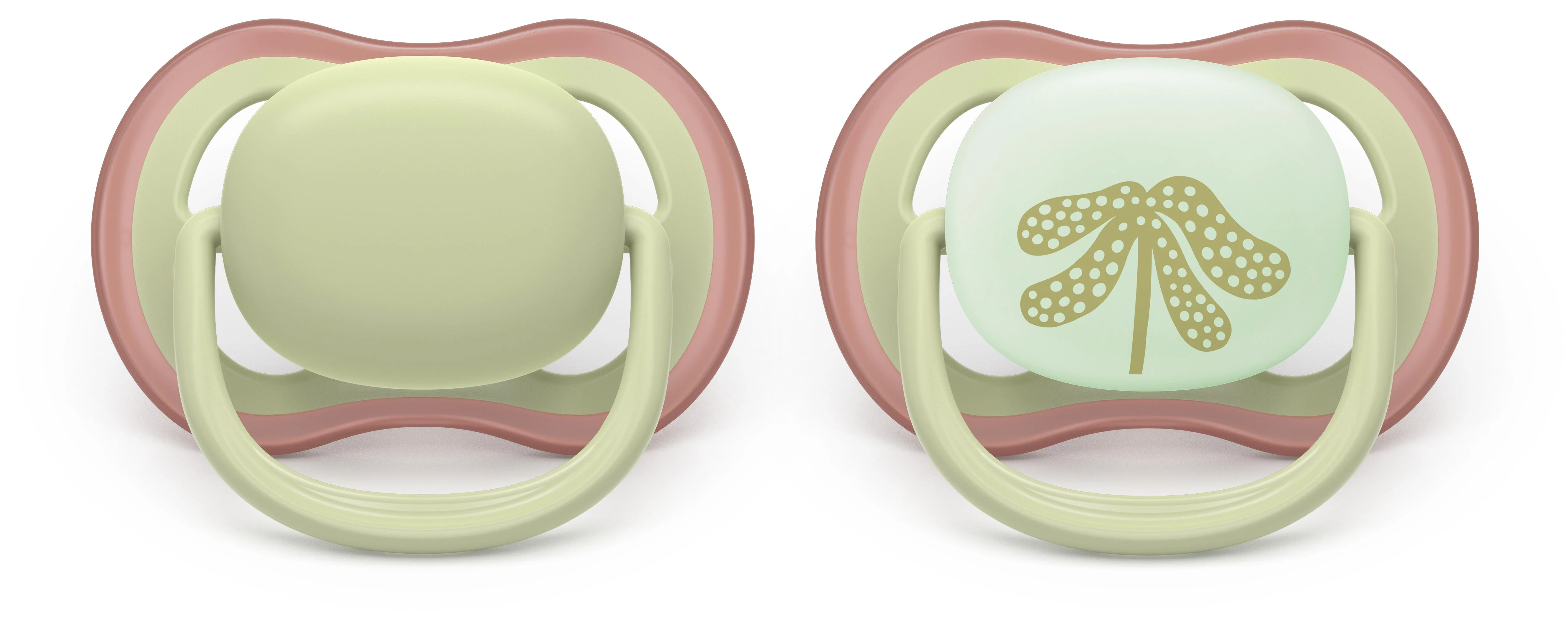Philips AVENT - Cumlík Ultra air s obrázkom SCF087/18, denný a nočný 6-18 m, neutral 2 ks