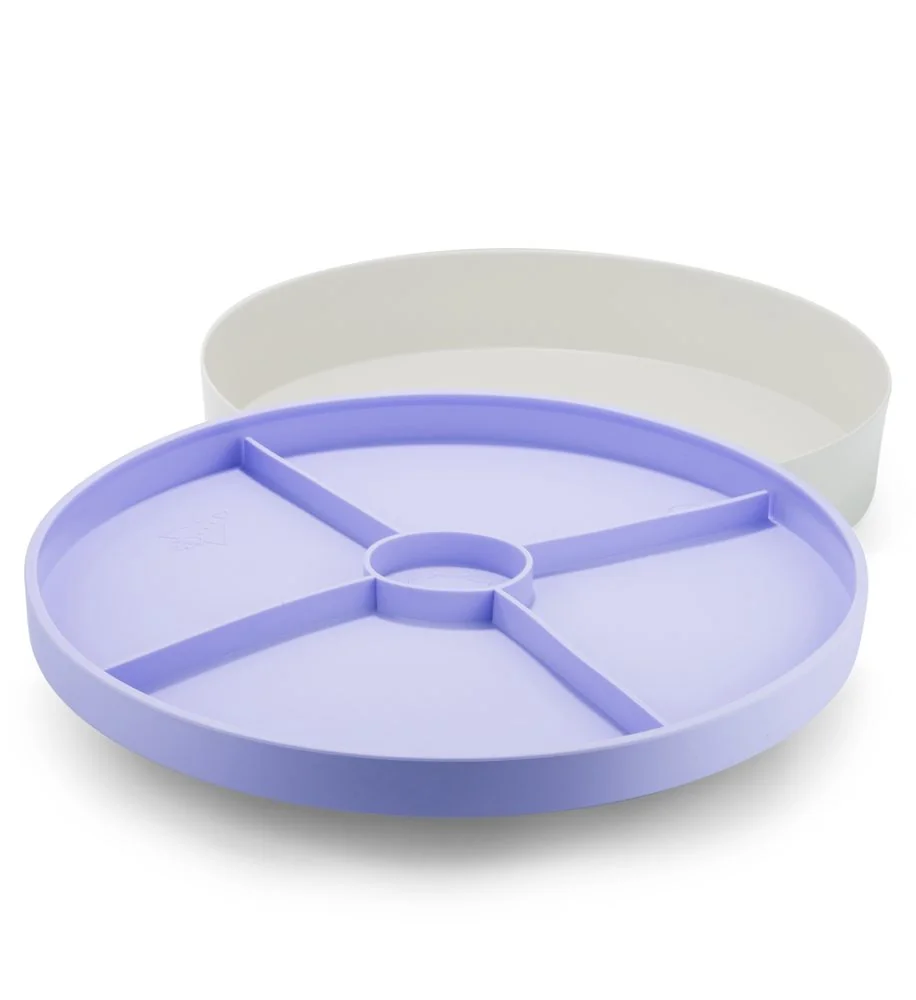 Senzorický triediaci podnos Play Tray fialový