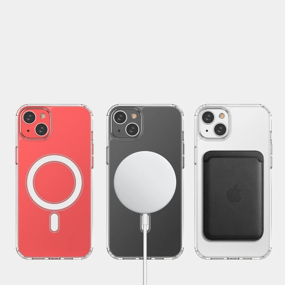 MG Clear MagSafe kryt na iPhone 15 Plus, priesvitný