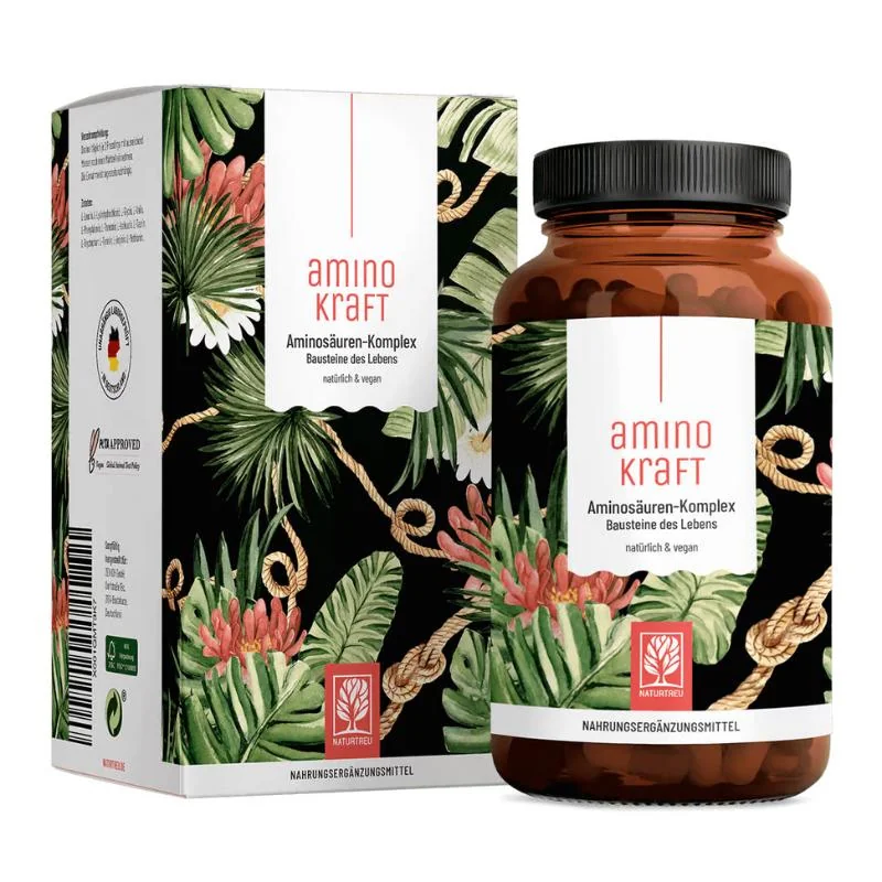 Naturtreu Amino Sila EAA - esenciálne aminokyseliny s vysokou vstrebateľnosťou, 180 tabliet