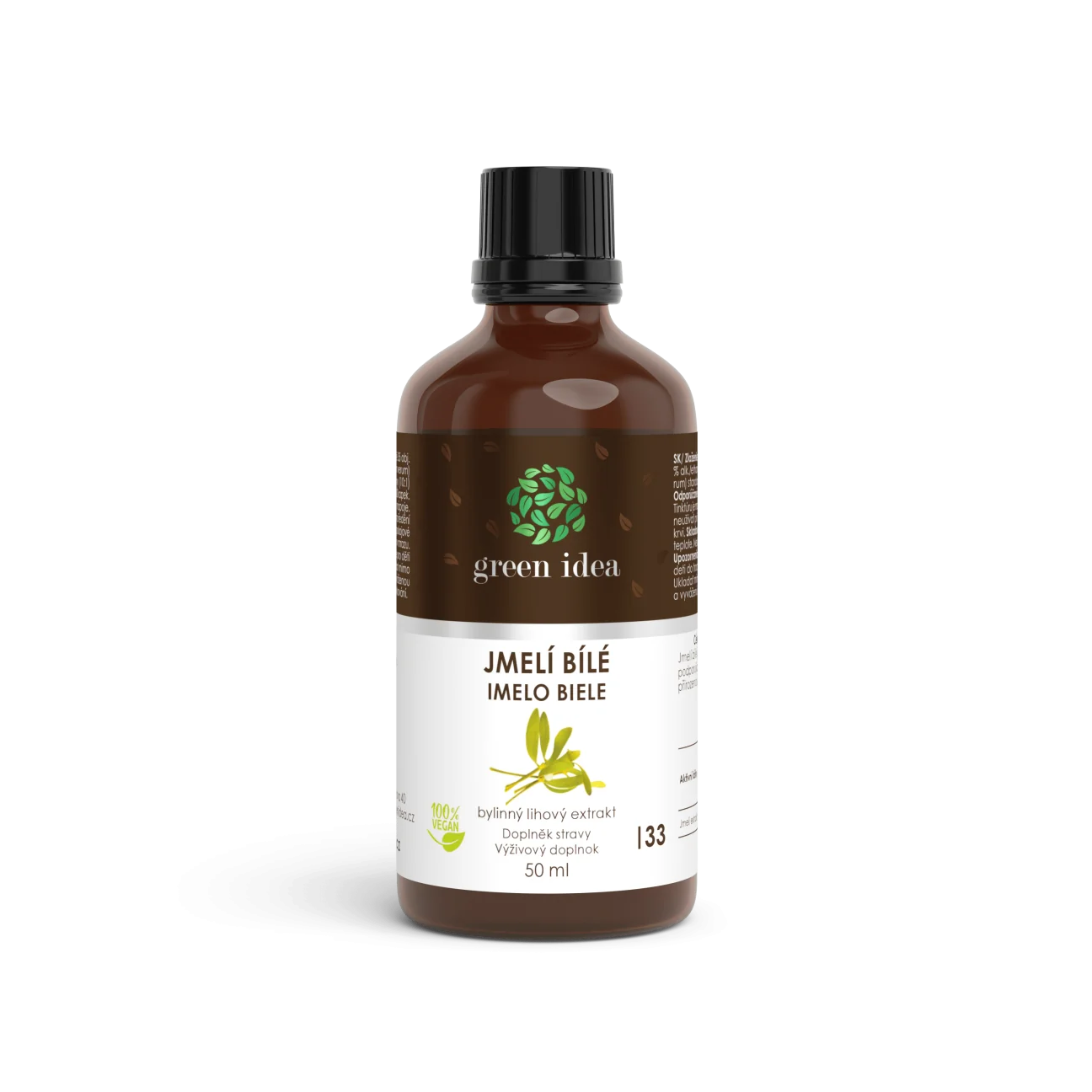 Biele imelo tinktúra - kvapky 50 ml - Green idea