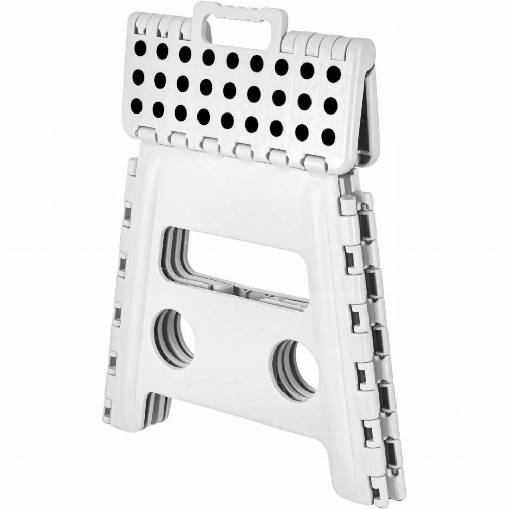 Skladací taburet biela 22 cm 1 ks