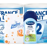 FRANCE LAIT 2+ BUBCHEN telové mlieko + prebaľovacia podložka