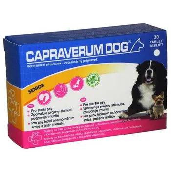 Capraverum Dog Senior 1×30 tbl, výživový doplnok pre starších psov