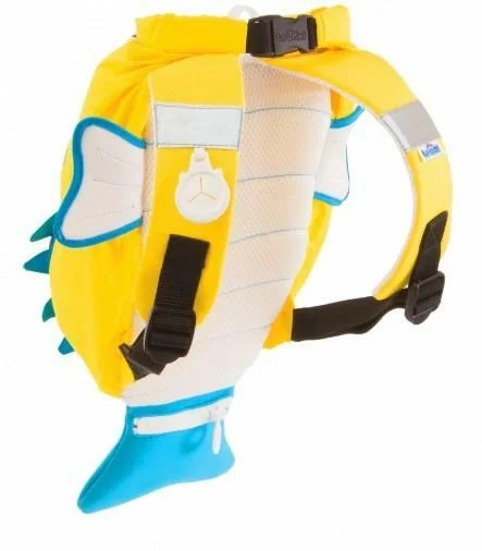 Trunki Paddlepak Nepremokavý Batoh, Ryba Spike, žltá 1×1 ks