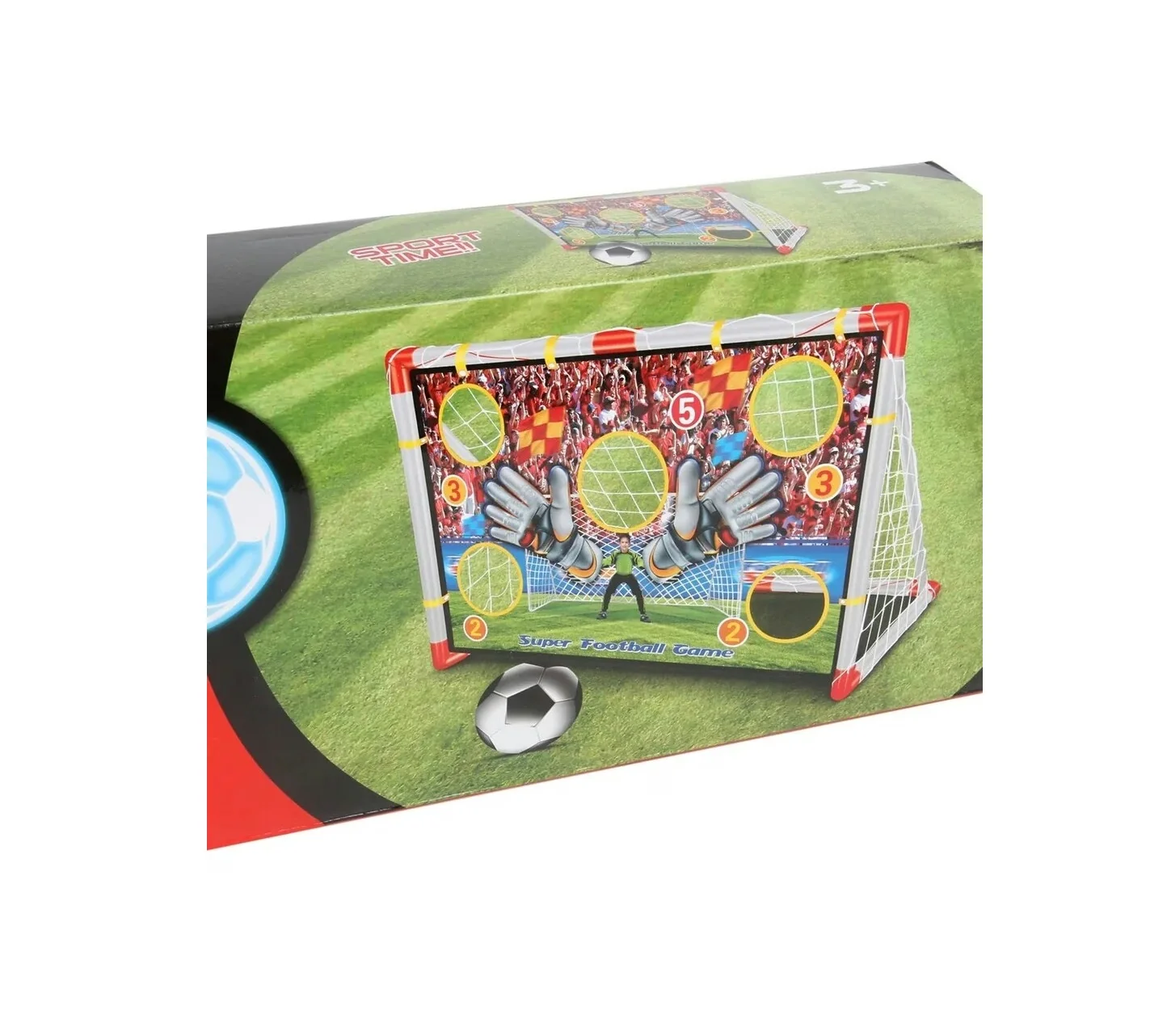 Futbalová sada s otvormi 120x74cm