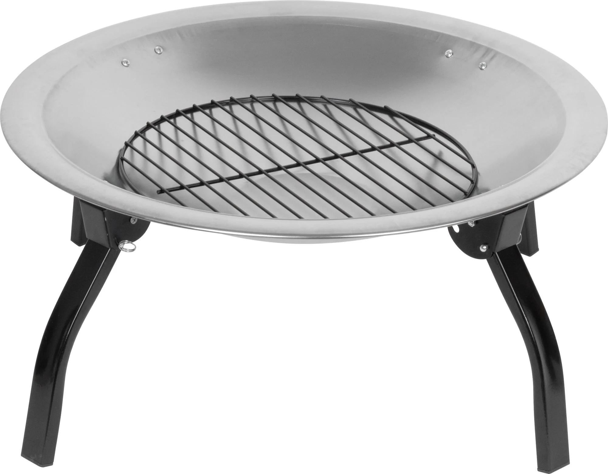 Strend Pro okrúhle ohnisko Mara, 1 ks BBQ, kovové, 57x57x40 cm