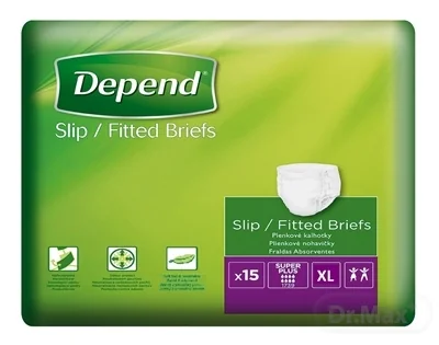 Depend® Slip Super Plus XL 15 ks