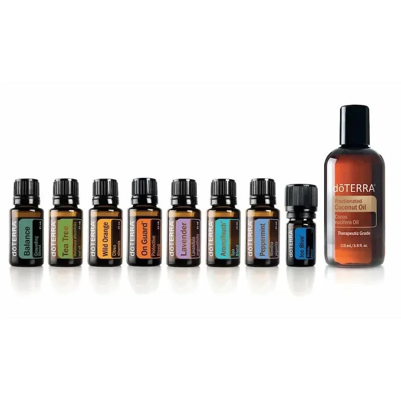 doTerra AromaTouch Technique Kit 8 olejov po 5ml a 1 Kokosový olej 115 ml Objem: 235 ml