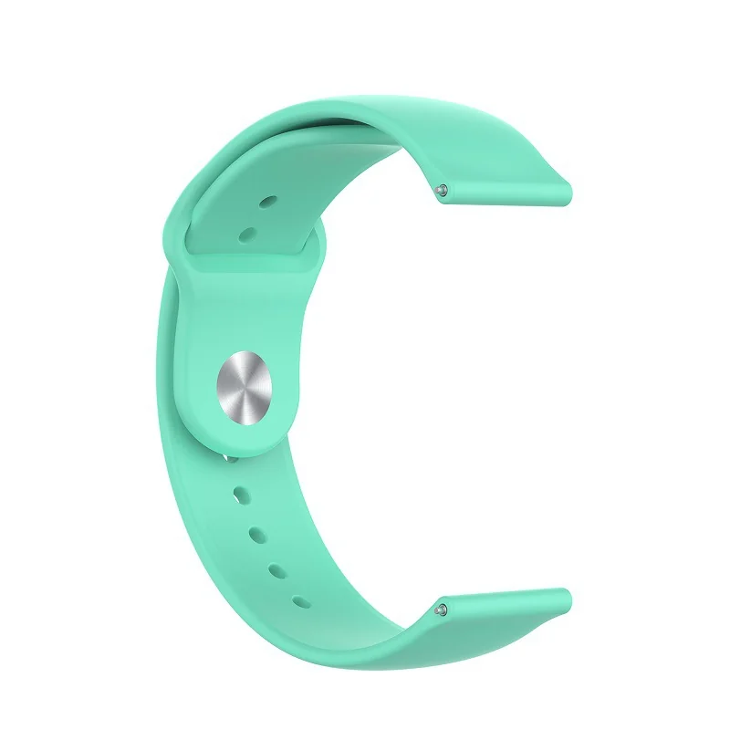 BStrap Silicone remienok na Garmin Venu 2S teal