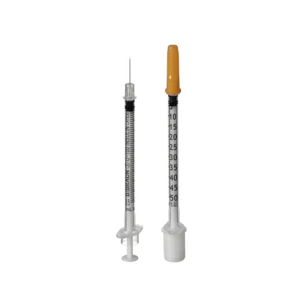 OMNICAN 50 striekačka 0.5ml s ihlou 0.3x12mm v balení 10x10ks