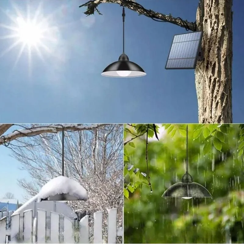 MG Double Lamps solárna lampa 1200mAh, čierna