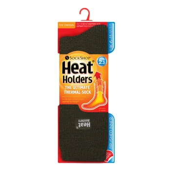 Pánske najteplejšie zimné termo ponožky Heat Holders ORIGINAL jednofarebné Zelená