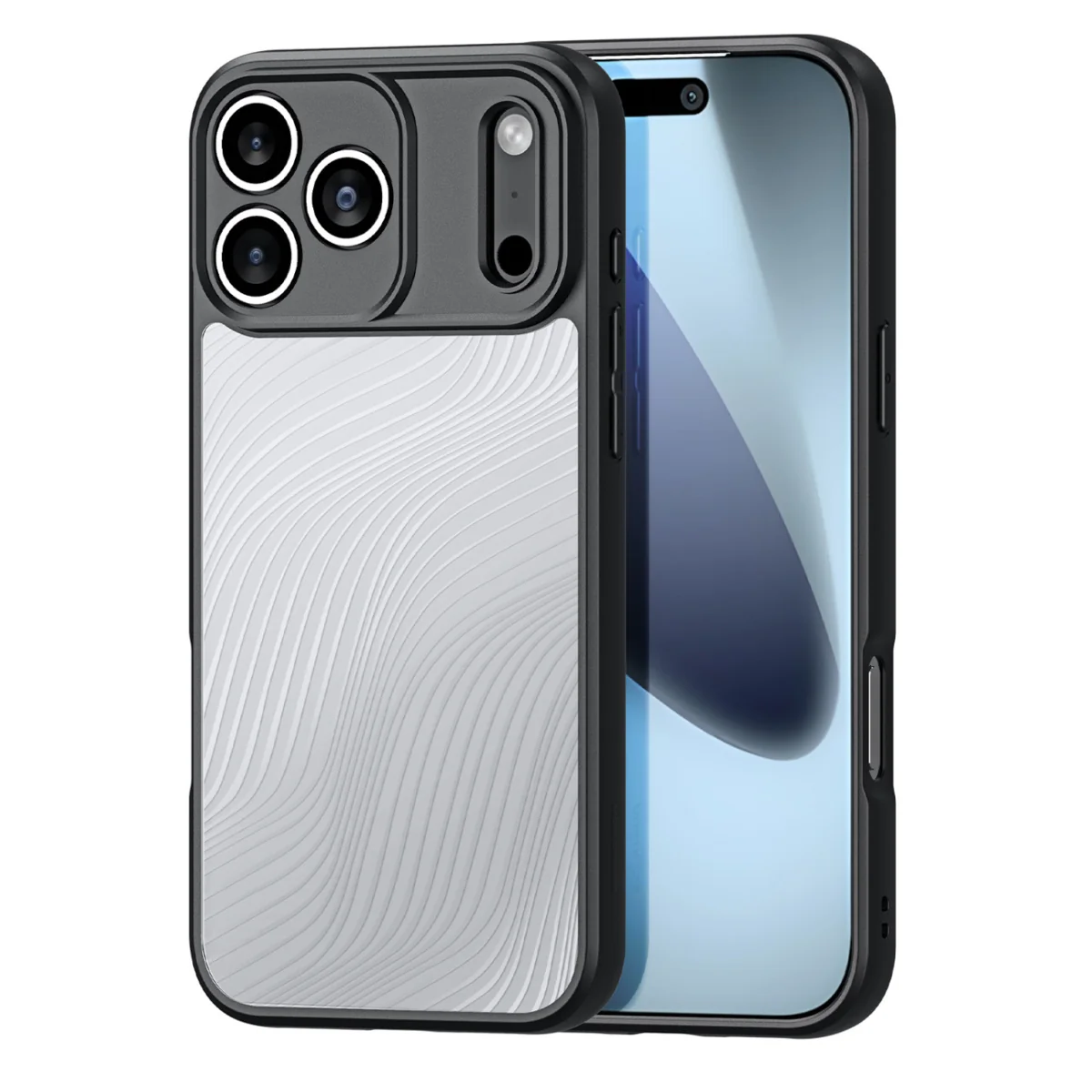 Dux Ducis Aimo kryt na iPhone 17 Pro Max, čierny