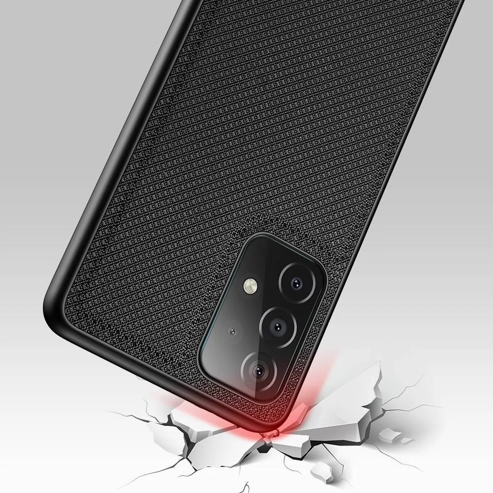 DUX DUCIS Fino kryt na Samsung Galaxy A72 5G, čierny