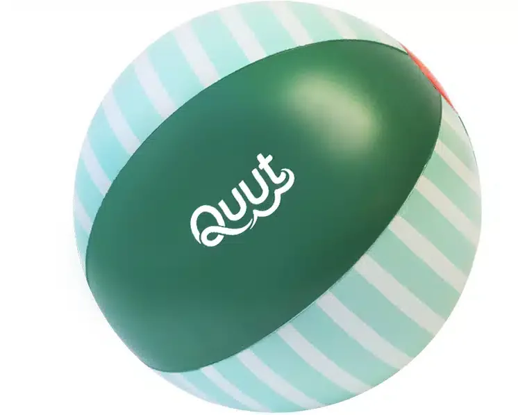QUUT Plazova lopta Garden Green 1×1 ks, plážová lopta
