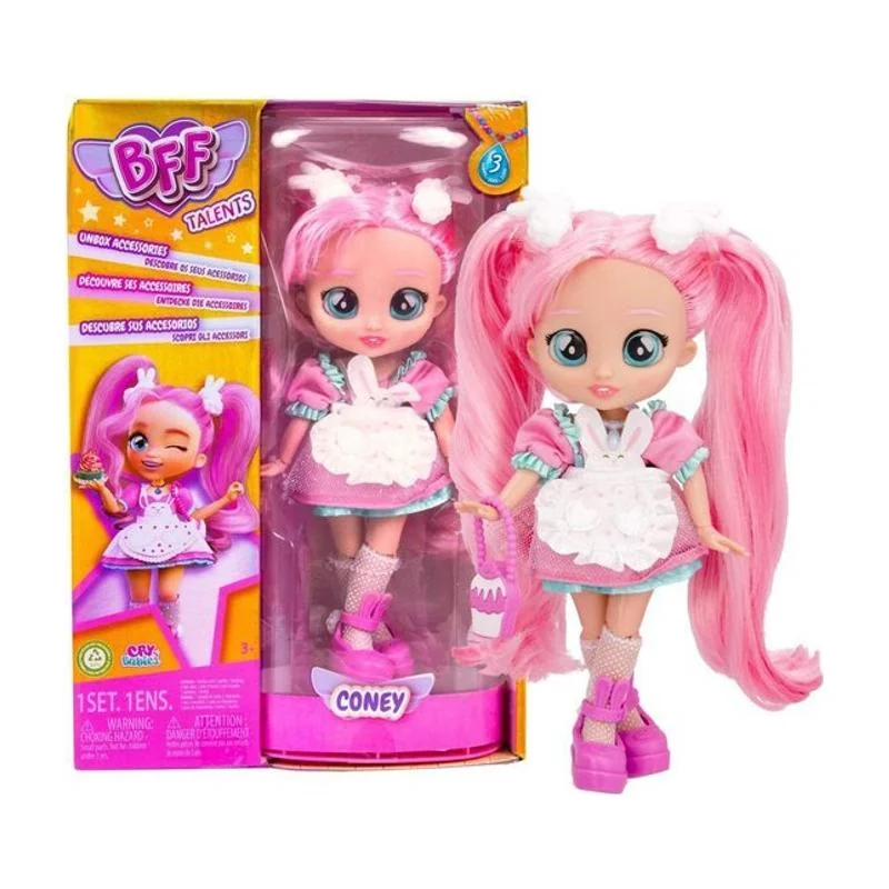 IMC Toys Cry Babies BFF bábika Coney kuchárka, séria 3