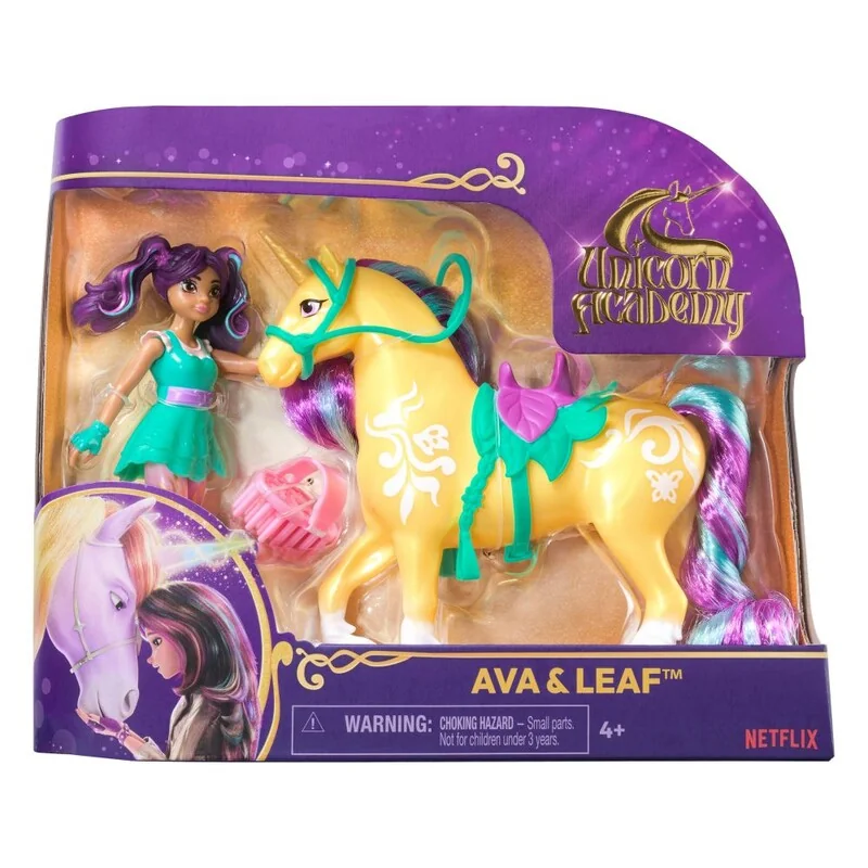 SPIN MASTER - Unicorn Academy Figúrky 11 Cm Ava A Leaf 