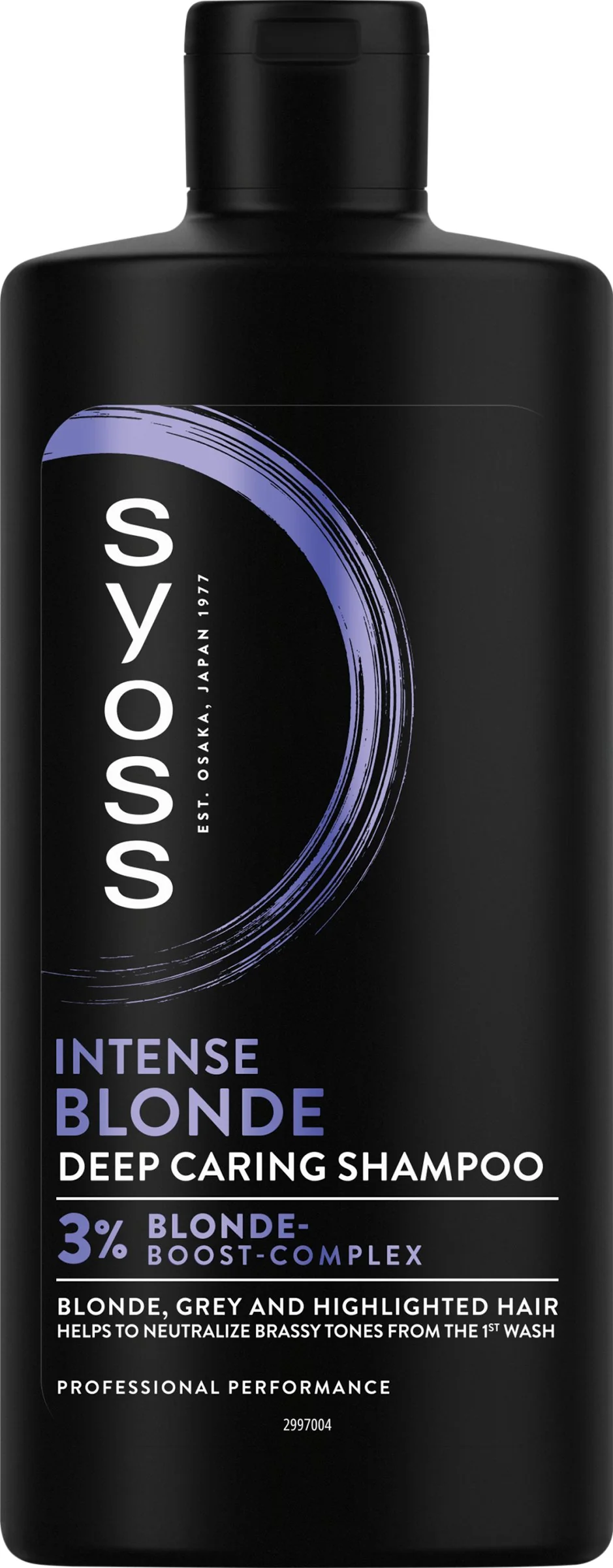 Syoss šampón Intense Blond 1×440 ml, šampón