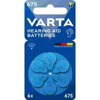 VARTA Hearing Aid Battery 675 BLI 6