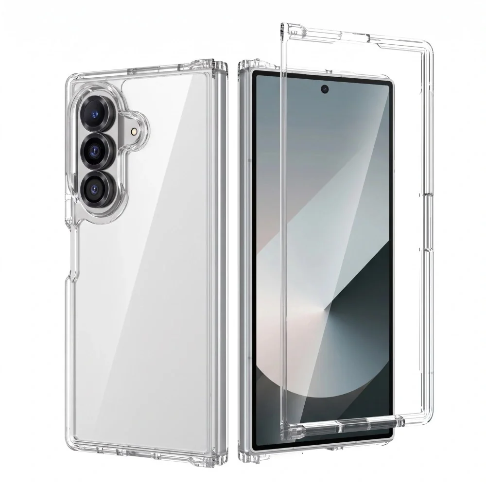 Tech-Protect FlexAir Hybrid kryt na Samsung Galaxy Z Fold 8 Ultra, priesvitný